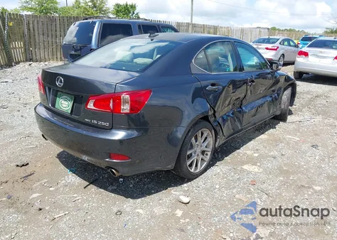 2011 Lexus Is 250 из США, поврежденный, VIN JTHCF5C21B5050867